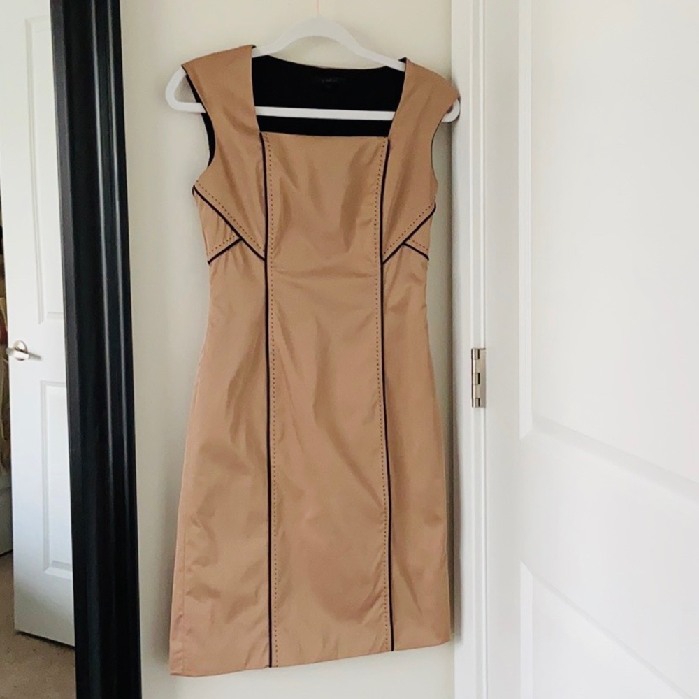 Sand Pencil Dress | Size: 2 Petite